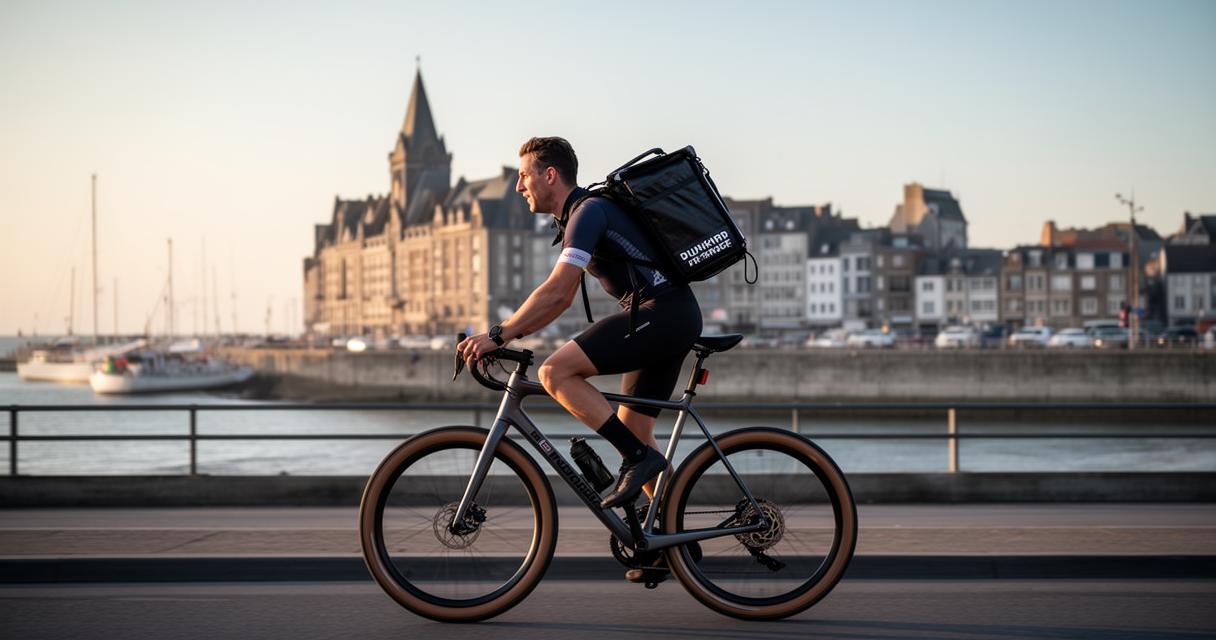 You are currently viewing Devenir coursier à vélo à Dunkerque : optimiser vos trajets de livraison dans les quartiers portuaires